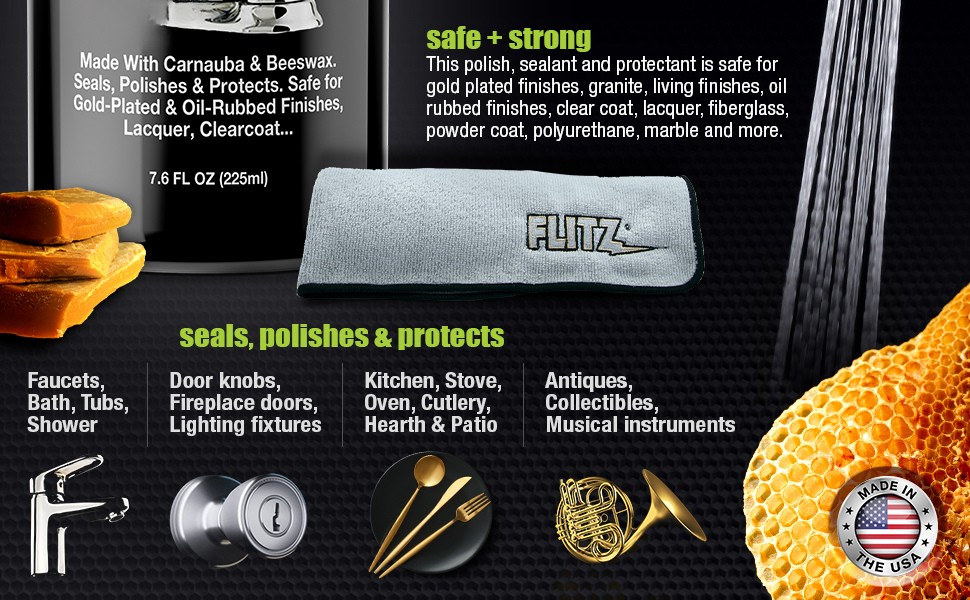flitz faucet wax plus