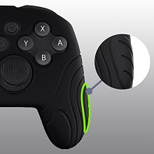 Ergonomic Silicone Skin Protective Case for Nintendo Switch Pro Controller