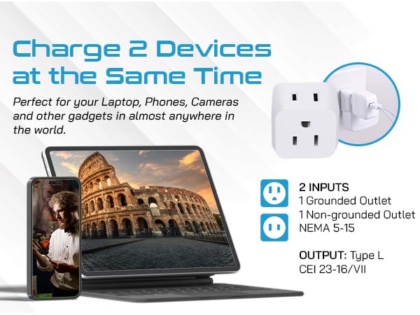 italy adapter plug