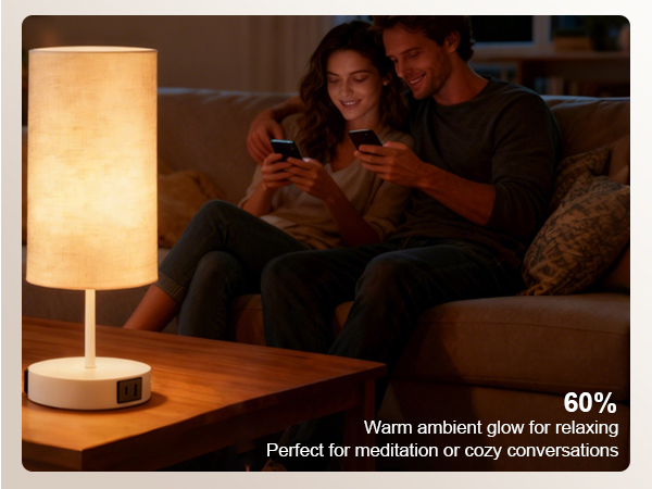 60% Relax Mode as living room lamp