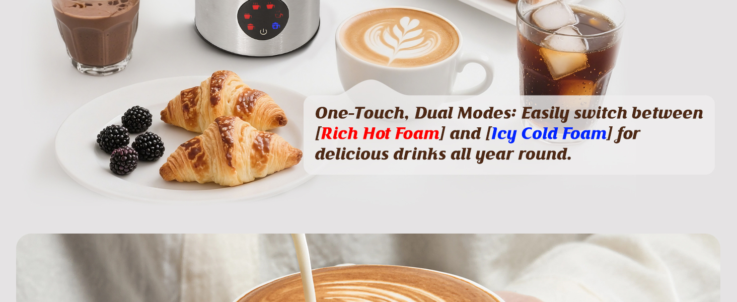 milk frother steamer