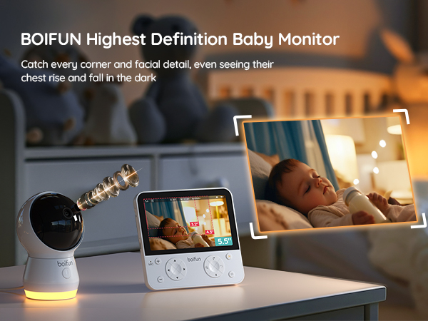 BOIFUN Highest Definition Baby Monitor