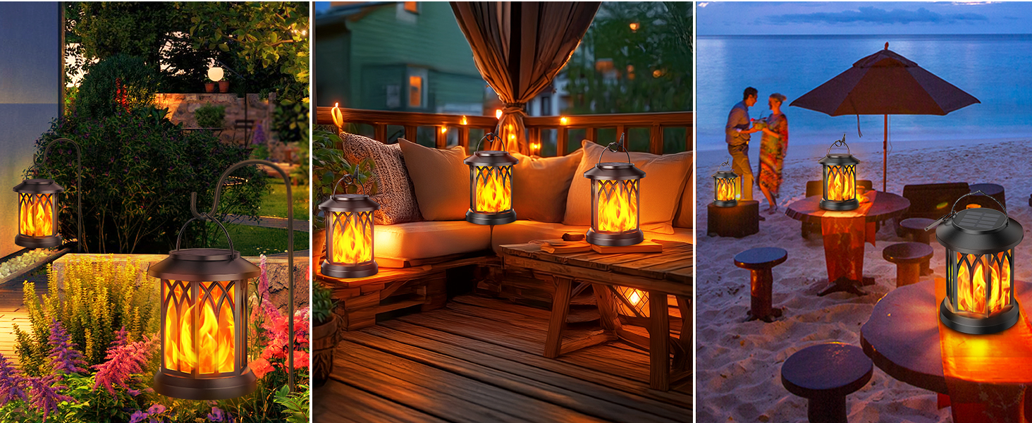 hanging solar lanterns