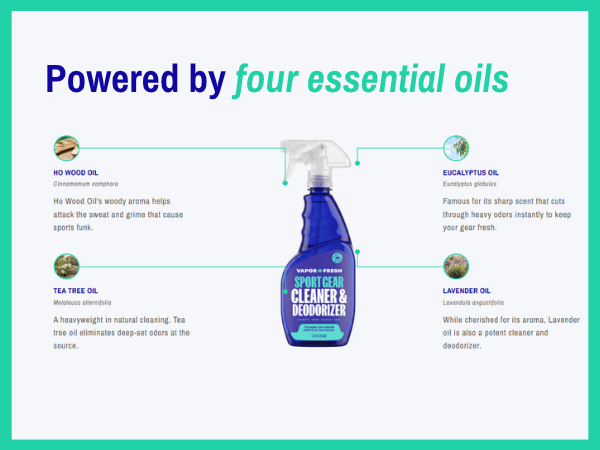 vapor fresh powered by essential oils