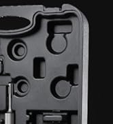 TGFTGF 13PCS Concrete Hole Saw Kit, 30/40/50/65/80/100/110mm Tungsten Carbide Masonry Hole Saw Ki...