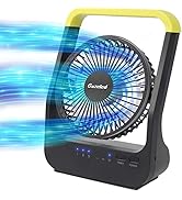Gazeled Battery Powered Fan, Super Long Lasting Battery Powered Fans for Camping, Portable D-Cell...
