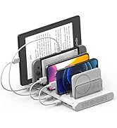 Unitek 10 Ports USB Cell Phone Charging Station, White