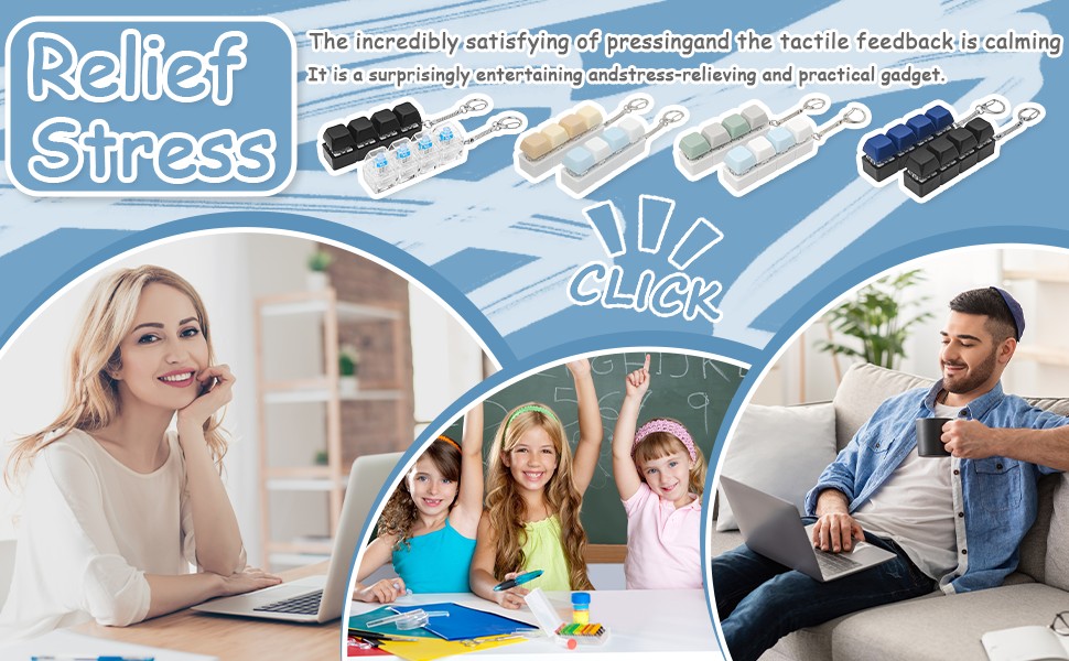 Keyboard Fidget Toys for Adults