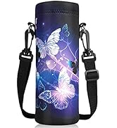 ToLuLu Water Bottle Carrier Bag Case, Insulated Neoprene Water Bottle Holder Pouch Cover 750ML 10...