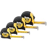Titan Tools - 4Pc Qk Read Csh Tape Measure (10902)