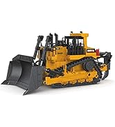 fisca 1/50 Diecast Bulldozer Model Metal Construction Vehicle Toy