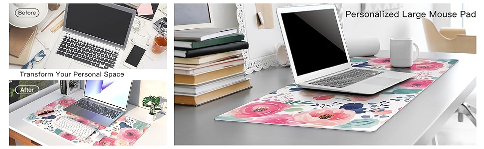 watercolor pink flower 970x300