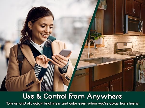 Smart Lighting Under Cabinet Lighting Puck Lights Alexa Lights Bar Lights Cabinet Lights