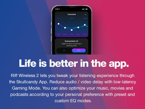 Skullcandy Riff Wireless 2 On-Ear Headphones