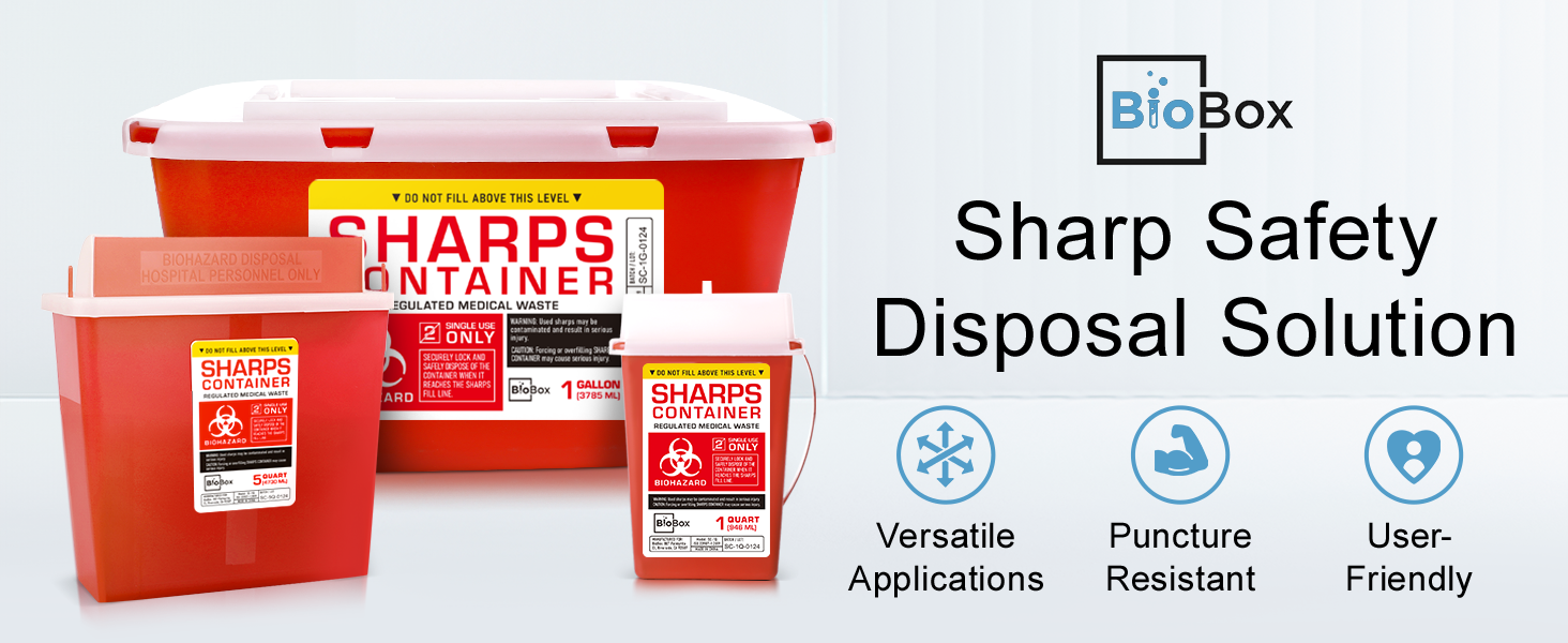 sharps containers for home use, needle disposal containers home, sharps disposal container, box
