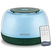 SEEDSEEL 300ML Aromatherapy Essential Oil Diffuser, Ultrasonic Electric Mini Diffuser with Remote...
