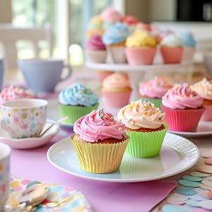 Purple Cupcake liners