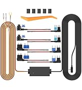 ZHK-01 Type-C Hardwire Kit with 8pcs Circuit Fuse Tap for D435 Dash Camera, 12V-24V to 5V/3A, LED...