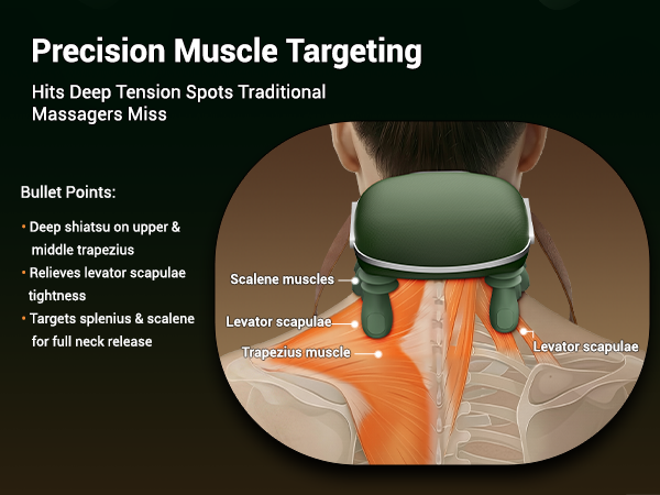 and scalene muscles shiatsu kneading for neck pain relief and muscle tension