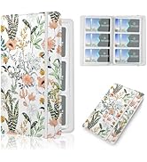 Kakurookie Floral Business Card Book Holder Organizer for Women, 240 Card Capacity, Stylish Name ...