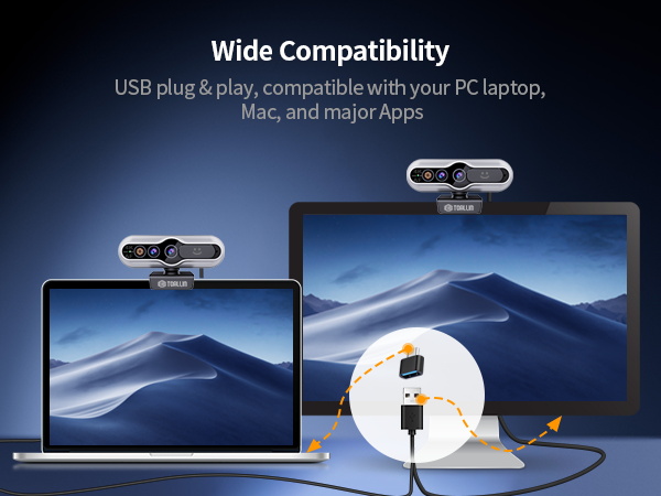 USB plug and play webcam