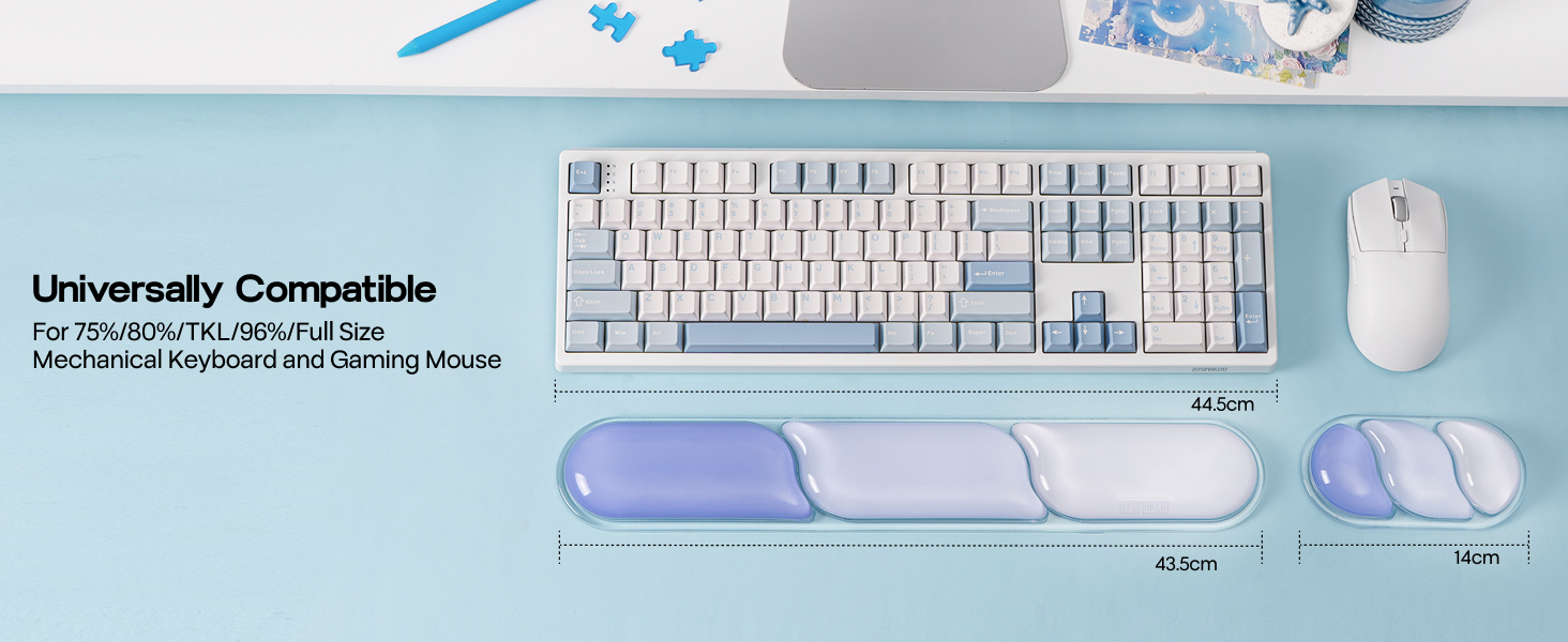 EPOMAKER CloudGel Wrist Rest for Keyboard and Mouse
