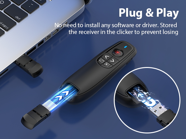 usb c presentation clicker for mac