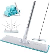JOYMOOP 18 Inch Commercial Dust Mop for Hardwood Floors, Heavy Duty Industrial Wet Dry Mops with ...