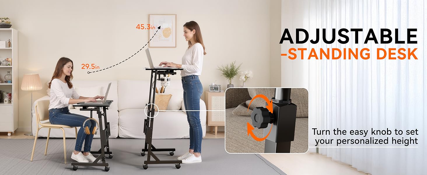 standing desk for walking pad