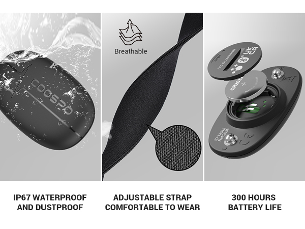 Peloton compatible heart rate monitor