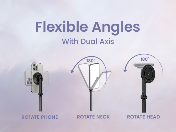 iPhone selfie tripod stand with Bluetooth