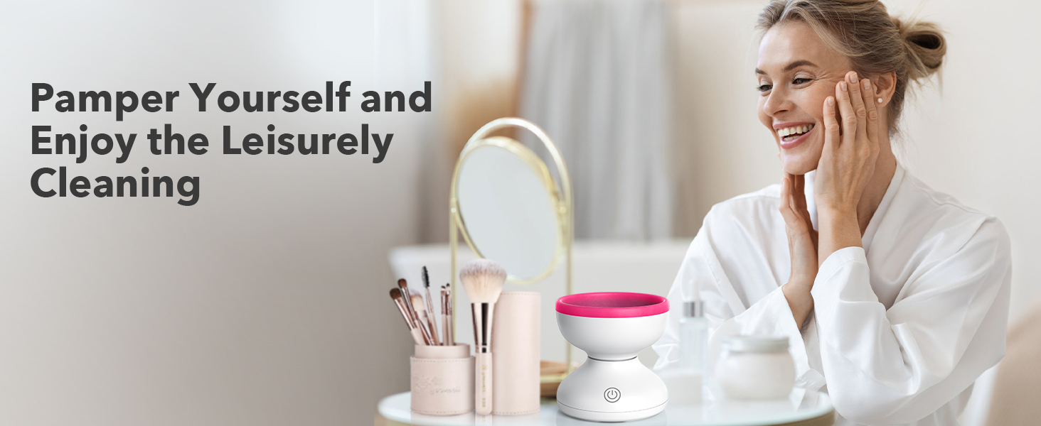 Pamper yourself and enjoy the leisurely cleaning
