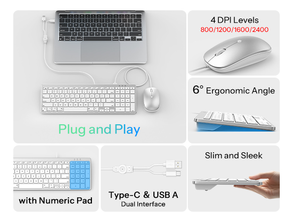 Keyboard and Mouse for Mac