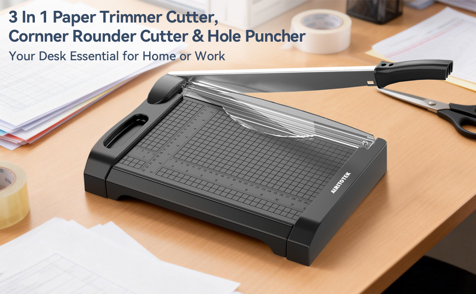 Paper trimmer cutter