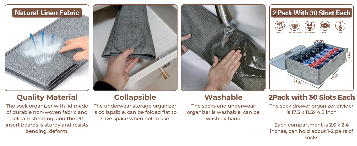 sock organizer