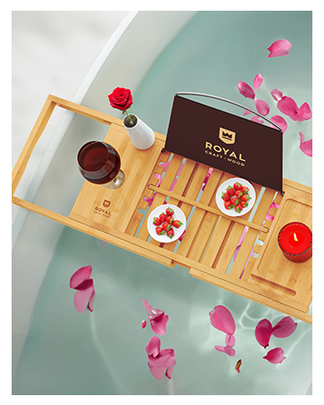 bathtub tray caddy