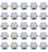 Hyuduo 1W 5V LED Chip Bulb, Light Beads 200lm Brightness High Power Lamp Bead Light Source Chip w...