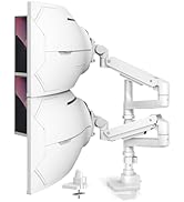Dual Monitor-Arm Heavy-Duty for 17-57-Inch Screens - Ultrawide Vertical Dual Monitor Mount, Fully...