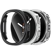 DaQin 3 Pack Cases for Samsung Galaxy Watch 8 Screen Protector 40mm, Full Protection Hard PC Case...