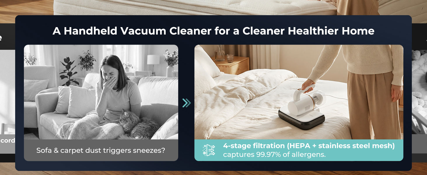 A Handheld Vacuum Cleaner for a Cleaner Healthier Home