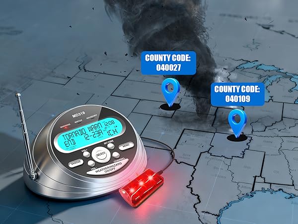 S.A.M.E. Weather Alerts Radio