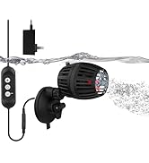 Carefree Fish Aquarium DC12V 10W Wave Maker 4 Level Adjustable Flow Rate Powerhead 1500Gph Wave P...