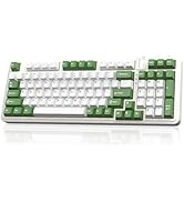 AUSDOM 98Pro Silent Mechanical Keyboard,Wireless Hot Swappable Gaming Keyboard with Backlit,Gaske...