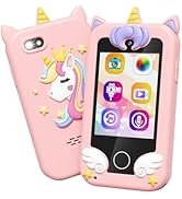 Kids Toy Smartphone, Gifts and Toys for Girls Boys Ages 3-8 Years Old, Fake Play Unicorn Toy Phon...