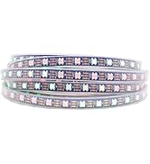WS2812B Individually Addressable RGB LED Strip 16.4FT 5050SMD Smart Flexible Dream Full Color 60P...