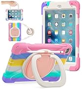 BATYUE for iPad mini 5/4 7.9 Inch Case (2019/2015), Kid-Proof Shockproof Cover with 360° Kickstan...