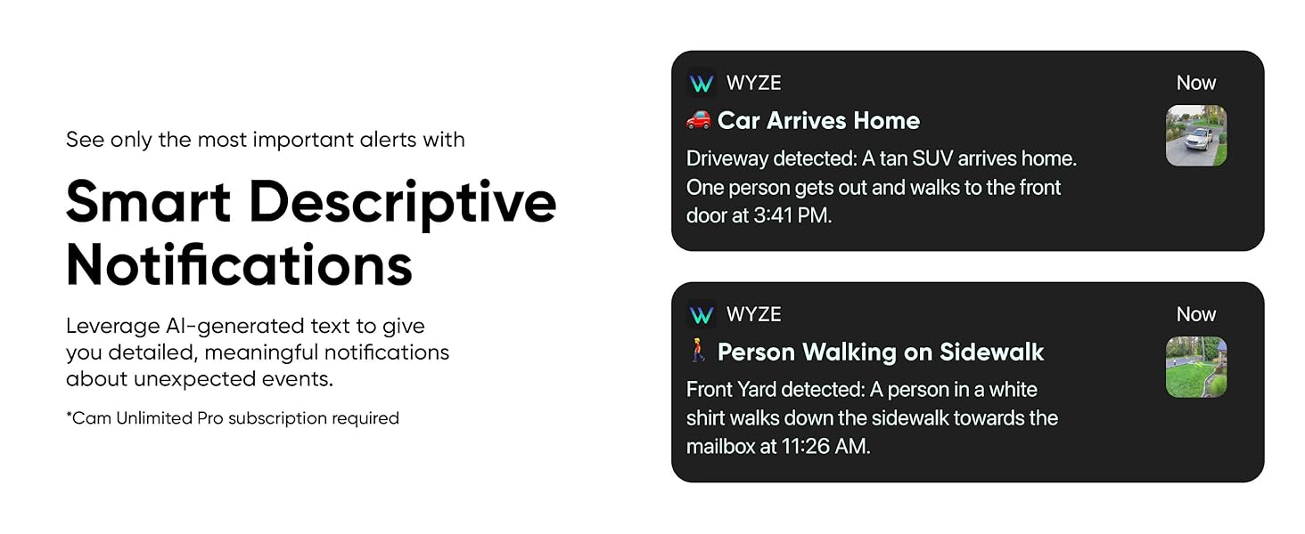 Wyze Solar Cam Pan Notifications