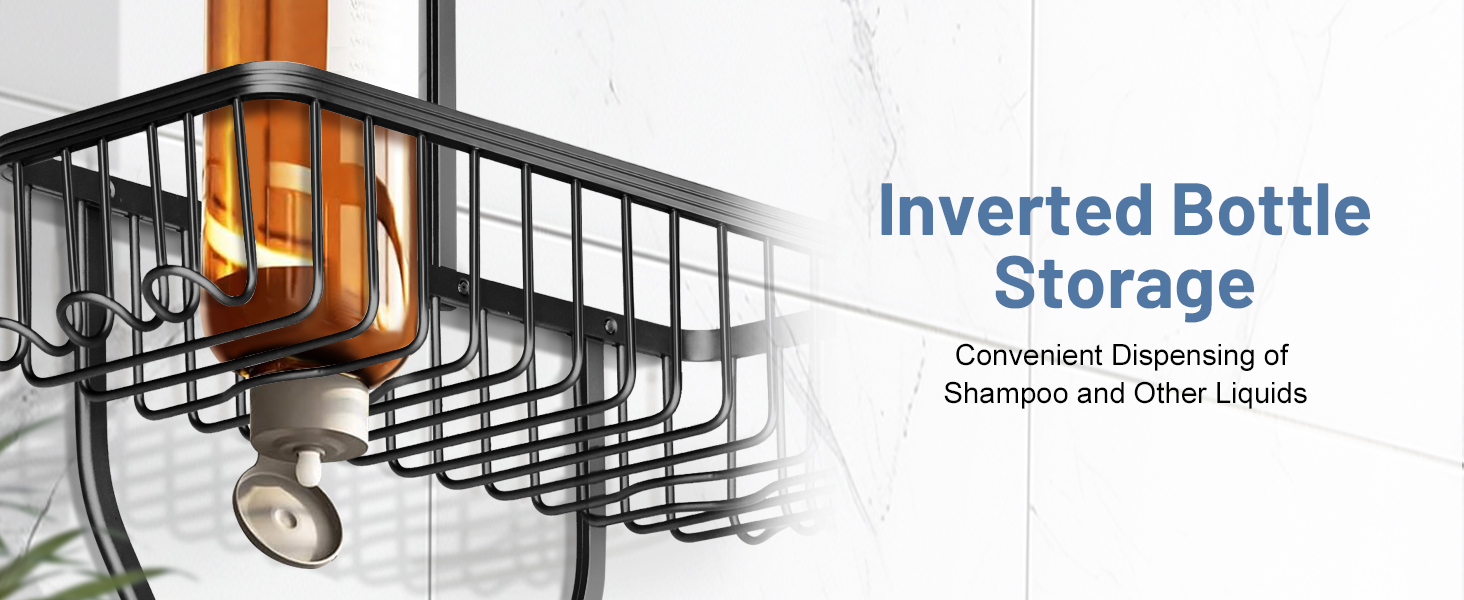 hanging shower shelf