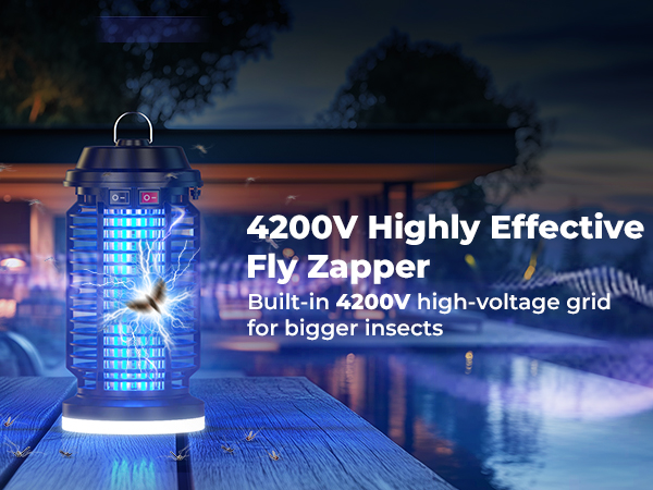 Bug Zapper Outdoor Indoor Waterproof