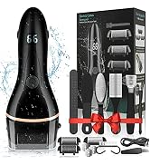 Electric Foot File Callus Remover for Feet, Rechargeable Pedicure Kit Foot Care with 3 Speed, Cal...